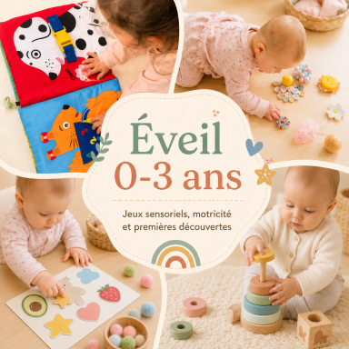 Éveil 0 à 3 ans Jeux d’éveil et activités pour bébés de 0 à 3 ans